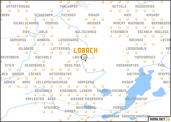 map of Lobach