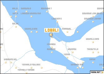 map of Lobali