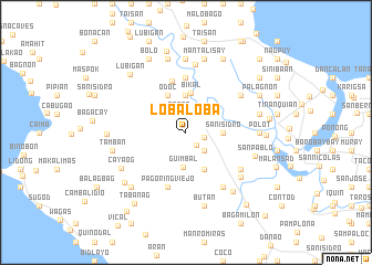 map of Lobaloba