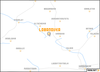 map of Lobanovka