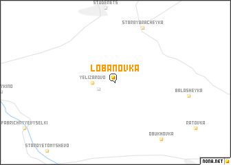 map of Lobanovka