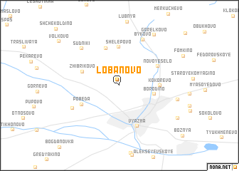 map of Lobanovo