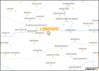 map of Lobanovo