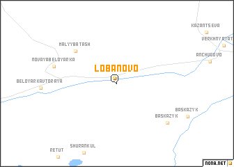 map of Lobanovo