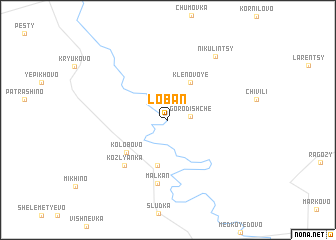 map of Loban\