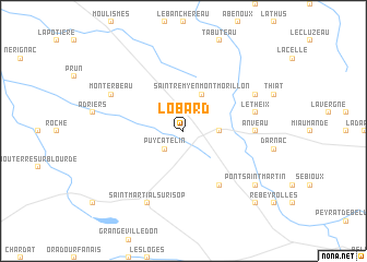 map of Lobard