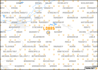 map of Lobas