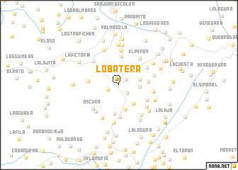 map of Lobatera