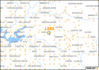 map of Loba