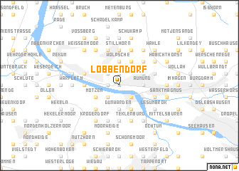 map of Lobbendorf