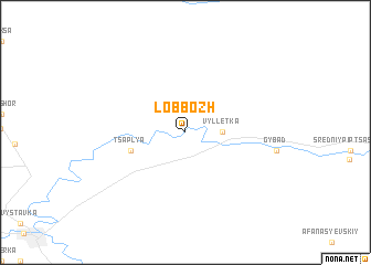 map of Lobbozh