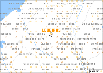 map of Lobeiros