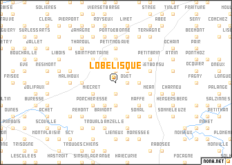 map of LʼObélisque