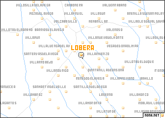 map of Lobera