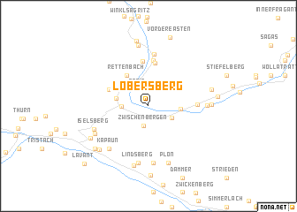 map of Lobersberg