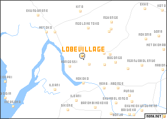 map of Lobe Village