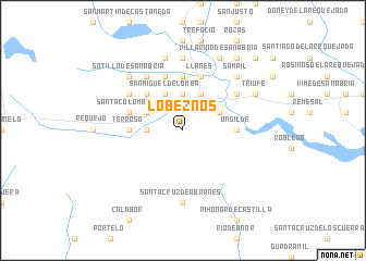 map of Lobeznos