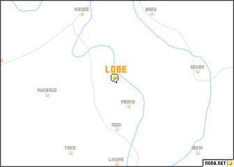 map of Lobe