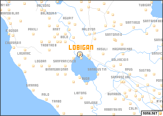 map of Lobigan