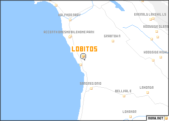 map of Lobitos