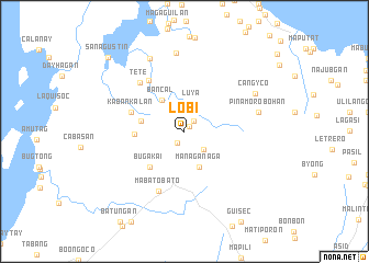 map of Lobi