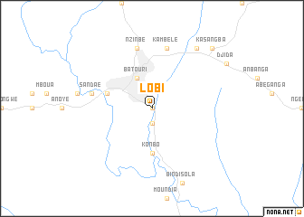 map of Lobi