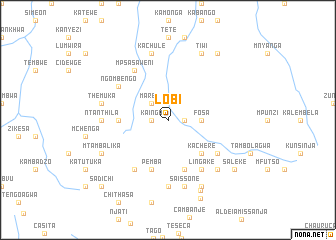 map of Lobi