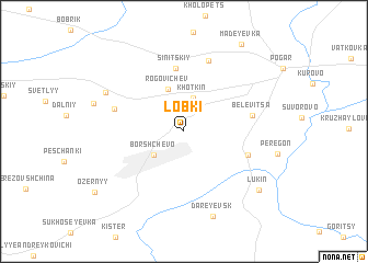 map of Lobki