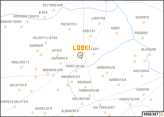 map of Lobki