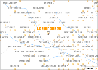 map of Lobmingberg