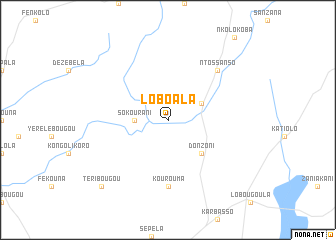 map of Loboala