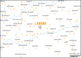 map of Loboba