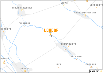 map of Loboda