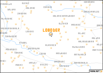 map of Loboder