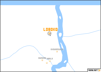 map of Loboko