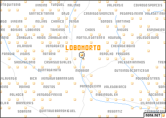 map of Lobo Morto