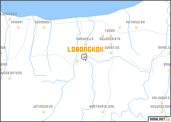 map of Lobongkok