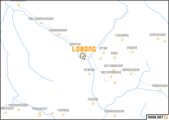 map of Lobong