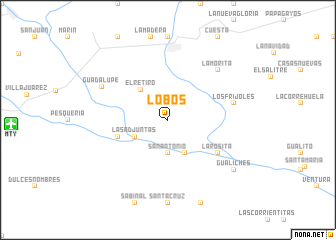 map of Lobos