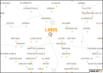 map of Lobos