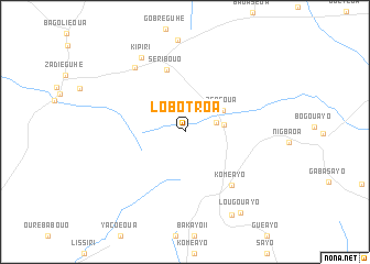 map of Lobotroa
