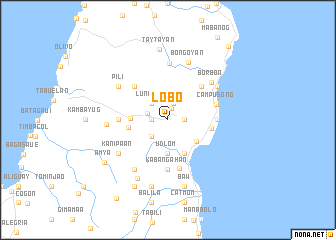 map of Lobo