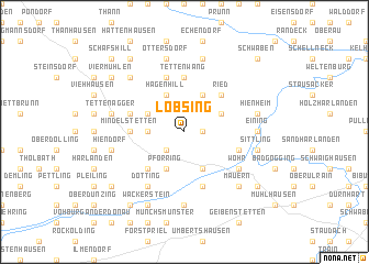 map of Lobsing