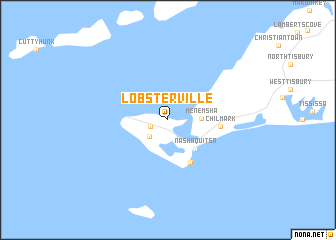 map of Lobsterville