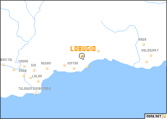 map of Lobugio