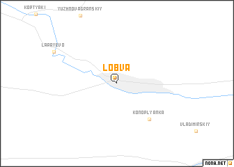 map of Lobva