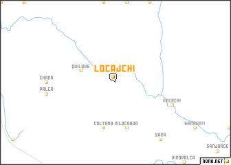 map of Locajchi