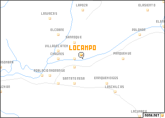 map of Lo Campo