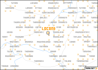 map of Lộc An (1)