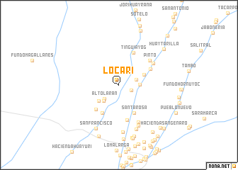 map of Locari